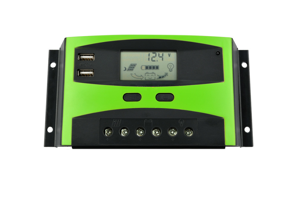 OEM Automatic Battery Charge Controller , 12V 30A Solar Charge Controller